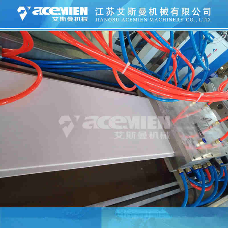 深圳销售PVC护墙板生产线设备 艾斯曼机械 快装集成护墙板挤出设备